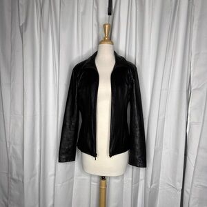 Wilsons Leather Women's Classic Black Jacket